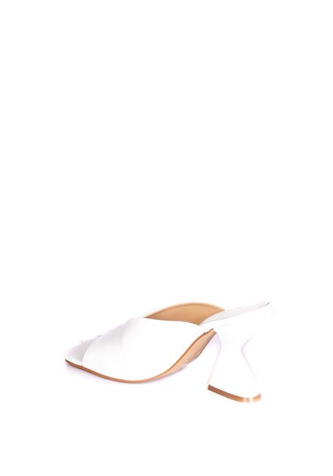 White plain sandal MISS UNIQUE | 1800CVENETO-BRANCO